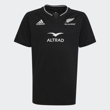 Camiseta primera equipación All Blacks Rugby Negro Niño Rugby