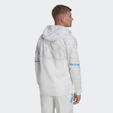 Algerie Game Day Full-Zip Travel Hettegenser Hvit