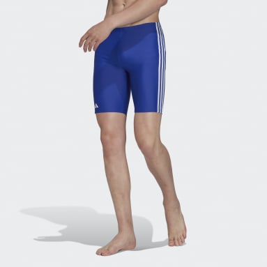 Calções de Natação Clássicos 3-Stripes Azul Homem Natação