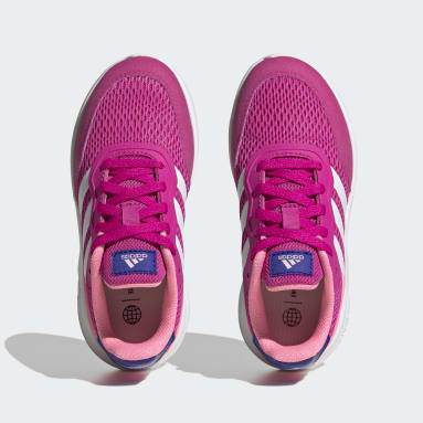 Kids Running Pink Nebzed Lifestyle Lace Running Shoes