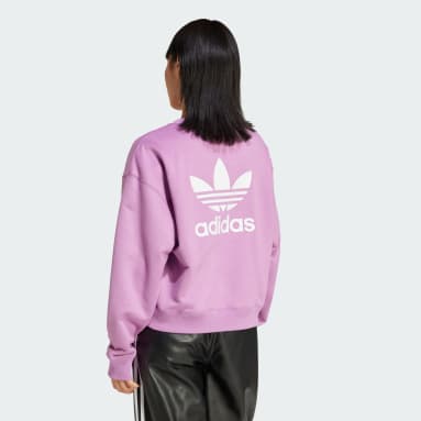 Sudadera adidas morada sales