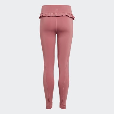 Licras AEROREADY Yoga Pretina Alta 7/8 Rosa Niña Sportswear