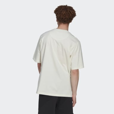 Remera Oversized Blanco Hombre Sportswear