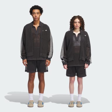 CLOT Crochet Track Top