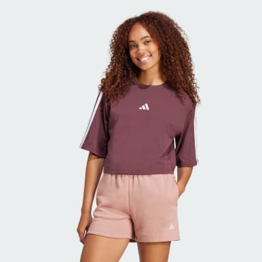 Polera holgada de algodón Essentials con las 3 Tiras