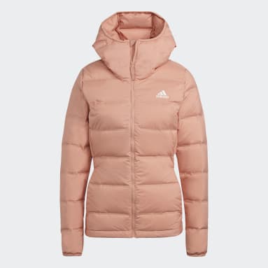 Women City Outdoor Pink Helionic Down Jacket