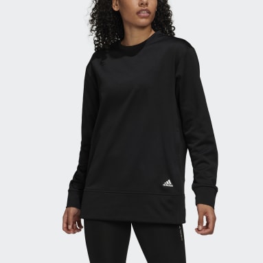 Dames Fitness En Training zwart AEROREADY Sweater
