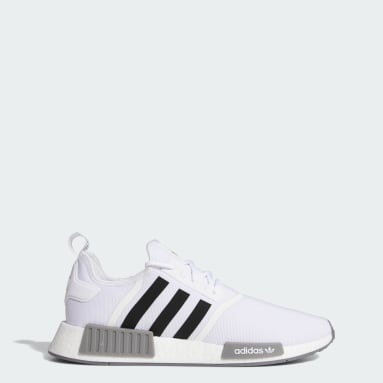 adidas NMD_R1 Shoes - White, Men's Lifestyle