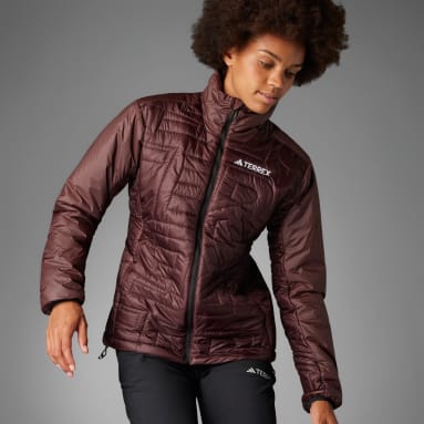 Women Outdoor Brown 테렉스 엑스페리어 배리라이트 프리마로프트 재킷