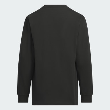 キッズ エッセンシャルズ プラス レギュラーフィット ビッグロゴ 長袖Tシャツ