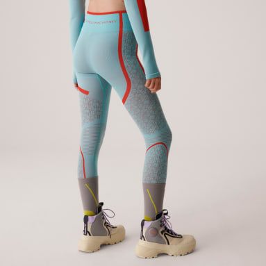 Women adidas_by_stella_mccartney Turquoise 스텔라 트루스트렝스 심리스 레깅스