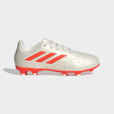 Kids Football White Copa Pure.3 Firm Ground Boots
