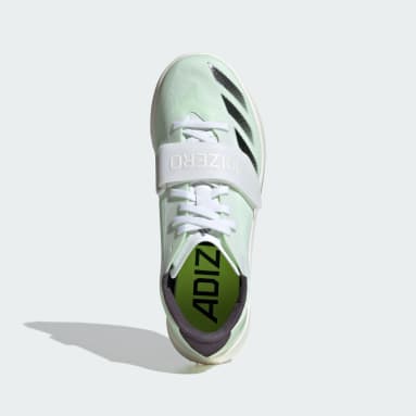 Chaussure Adizero TJ/PV Track and Field Blanc Athlétisme