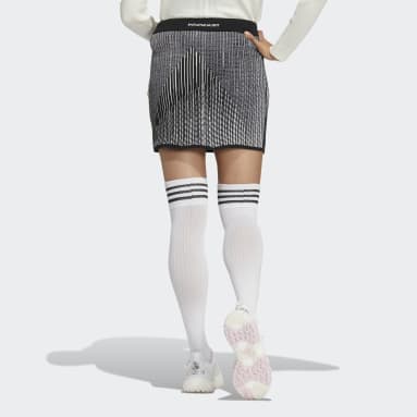 Women Golf Black 스테이트먼트 프라임니트 스커트