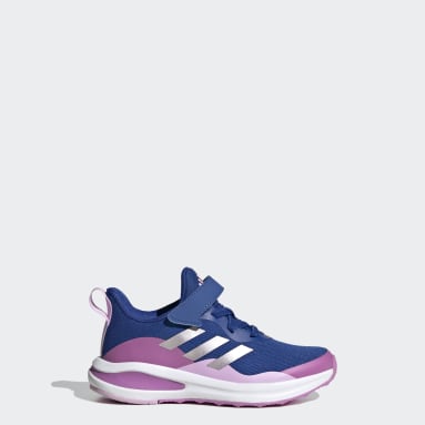 Chaussure Fortarun Sport Running avec lacets élastiques et scratch sur le dessus Bleu Enfants 4-8 Years Sportswear
