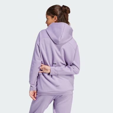 Women Gym & Training Purple Z.N.E. 윈터라이즈드 후디