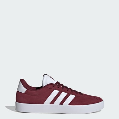Adidas burgundy womens shoes discount