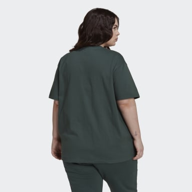 Frauen Originals T-Shirt – Große Größen Grün