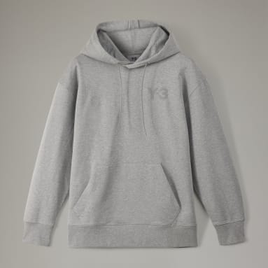 เสื้อฮู้ดคลาสสิกแต่งโลโก้ที่อกเสื้อ Y-3