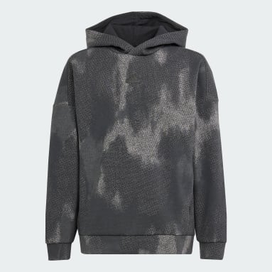 Future Icons Allover Print Hooded Sweatshirt Kids