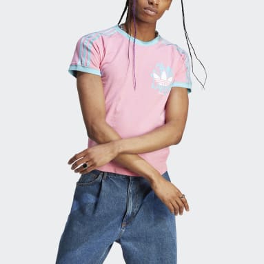 Originals PRIDE RM 3-Streifen T-Shirt Rosa