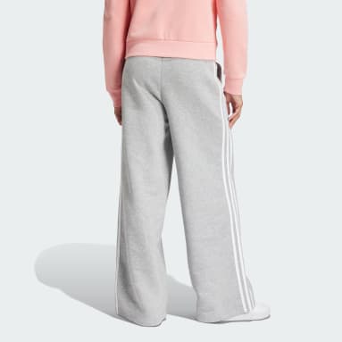 Adidas grey track pants womens sales