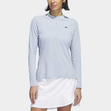 Ženy Golf modrá Polokošeľa Ultimate365 Tour Long Sleeve Mock