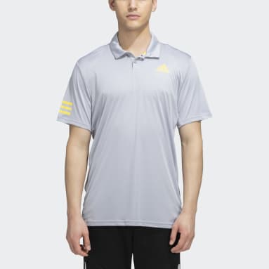 Men Tennis Grey CLUB 3STR POLO