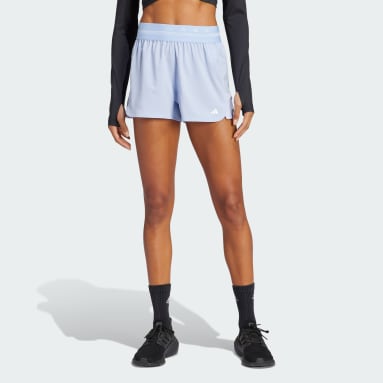 Short da training Hyperglam Pacer Blu Donna Fitness & Training