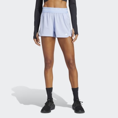 Kvinder Fitness Og Træning Blå Training Hyperglam Pacer shorts