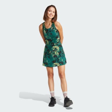 Floral Graphic Single Jersey Dress