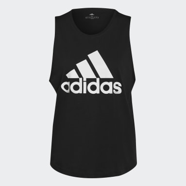 Canotta Essentials Big Logo Nero Donna Sportswear