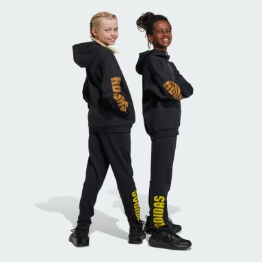 เด็ก Sportswear สีดำ กางเกงขายาว adidas x Classic LEGO®