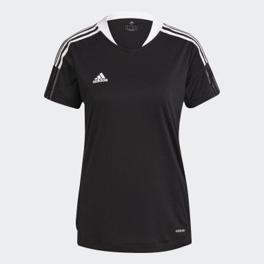 Women Soccer Black Tiro 21 Training Jersey