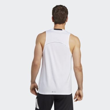 Canotta da allenamento Designed for Movement HIIT Bianco Uomo Fitness & Training