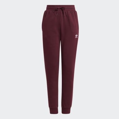 Pantalon Adicolor Bordeaux Adolescents 8-16 Years Originals