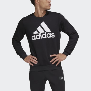 Polerón Essentials Big Logo Negro Hombre Sportswear