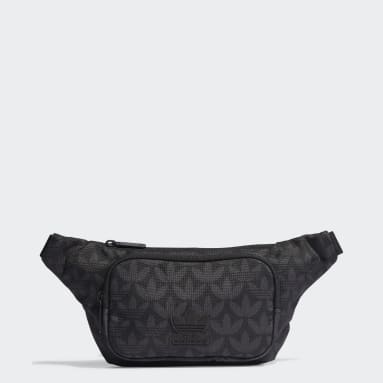 ADIDAS ORIGINALS Fanny Pack 'Monogram Waist' in Black