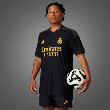 ผู้ชาย ฟุตบอล สีดำ เสื้อแข่งชุดที่สาม Real Madrid 23/24