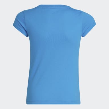 Camiseta adidas Essentials Tee Azul Niña Sportswear