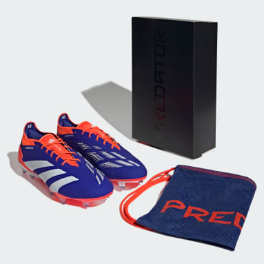 Football Blue Predator Elite Firm Ground Boots