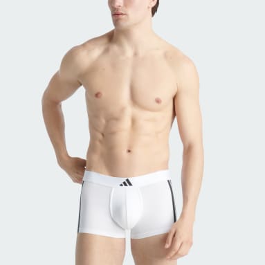 ACTIVE FLEX COTTON 3 STRIPES LOW RISE TRUNK 2 PACK UNDERWEAR