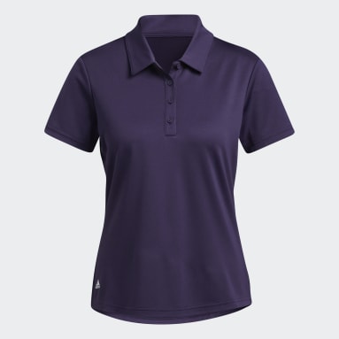 Women Golf Purple Performance Primegreen Polo Shirt