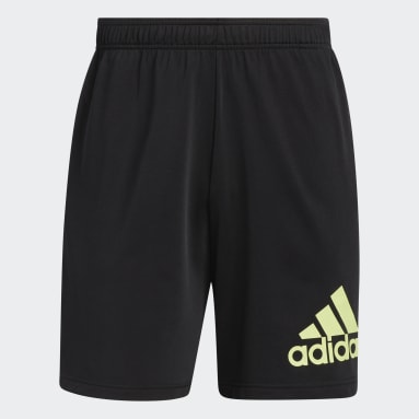 Shorts Tejidos Logo adidas Negro Hombre Training