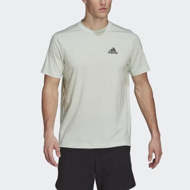 Camiseta AEROREADY Designed 2 Move Feelready Sport Verde Hombre Training