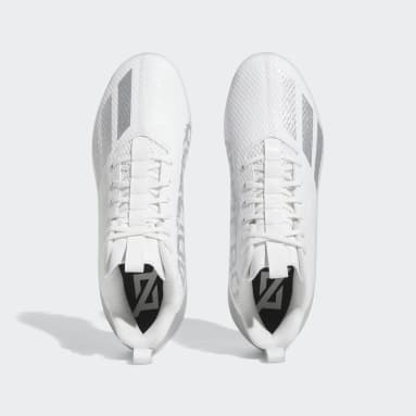 Mens White Football Shoes.