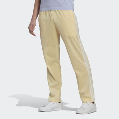 Pantalón Deportivo de Pierna Recta Amarillo Hombre Originals