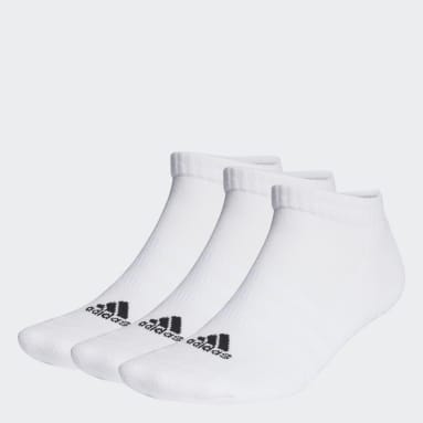 Meias de Cano Baixo Acolchoadas – 3 pares Branco Sportswear