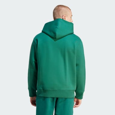Camisola com Capuz Contempo Adicolor Verde Homem Originals