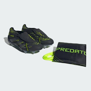 Chuteiras Predator Elite com língua dobrada para piso firme